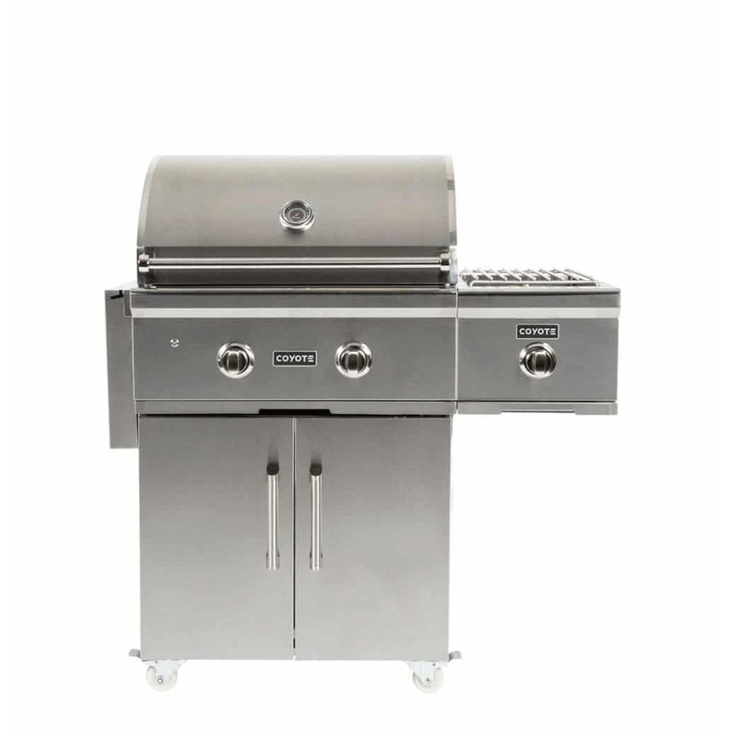 Coyote C Series Single Side Burner Grill Cart - C1CSB