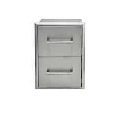 Coyote 16" Double Drawer Cabinet - C3-2DC - The Home Selection