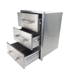 Coyote 18" Three Drawer Cabinet - C3-3DC - The Home Selection