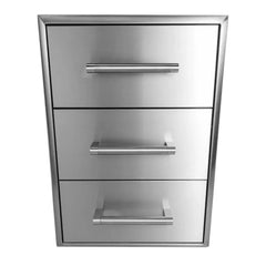 Coyote 18" Three Drawer Cabinet - C3-3DC - The Home Selection