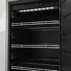Coyote 21" Built-In Refrigerator with Right Hinge - C121R-S-R - The Home Selection