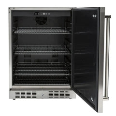 Coyote 24" Built-In Refrigerator w/ Hinge - C124R-S - The Home Selection
