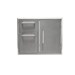 Coyote 31" Access Door & Double Drawer Combo - C3-CD2DC31 - The Home Selection