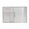 Coyote 36" Access Door & Double Drawer Combo - C3-CD2DC36 - The Home Selection