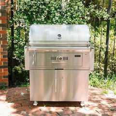 Coyote 36" Stainless Steel Charcoal Grill Cart - C1CH36CT - The Home Selection
