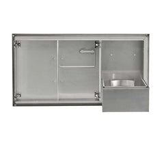 Coyote 45" Double Access Doors With Roll Out Trash - C3-CDPOD - The Home Selection