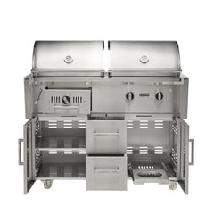 Coyote 50" Built-In Hybrid Grill - C3HY50 - The Home Selection