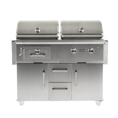 Coyote 50" Hybrid Grill Cart - C1HY50CT - The Home Selection