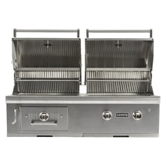 Coyote 50 Inch Built-in Charcoal and Gas Grill - C1HY50 - The Home Selection