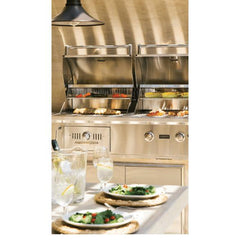 Coyote 50 Inch Built-in Charcoal and Gas Grill - C1HY50 - The Home Selection