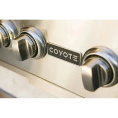 Coyote C-Series 28" Built-in Gas Grill with Infinite Burners, Warming Rack, Heat Control Grids, 40,000 BTU, Hood Lights, 640 sq. in. Cooking Area, Stainless Steel Grates - C1C28 - The Home Selection