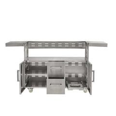 Coyote Cart for 50" Hybrid or Combo Grill - C3HY50CT - The Home Selection