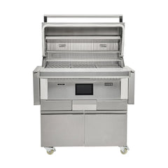 Coyote GEN3 36" Pellet Grill on Cart - C2P36-FS - The Home Selection