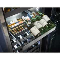 Perlick 24" Wine Reserve with 86 Bottle Capacity, Glass Overlay Door - CR24D-1-4R