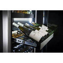 Perlick 24" Wine Reserve with 86 Bottle Capacity, Glass Overlay Door - CR24D-1-4R