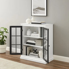 Cecily Stackable Kitchen Storage Pantry - KF33023-WH - The Home Selection