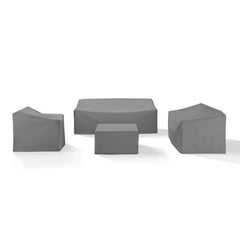 Crosley 4pc Sectional Cover Set - MO75011 - The Home Selection