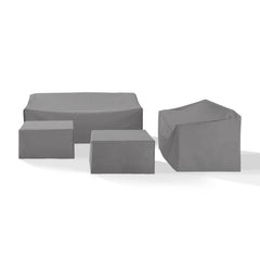 Crosley 4pc Sectional Cover Set - MO75012 - The Home Selection