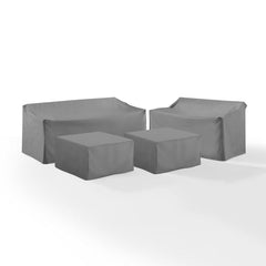 Crosley 4pc Sectional Cover Set - MO75012 - The Home Selection