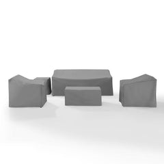Crosley 81 Inch 5pc Furniture Cover Set - MO75006 - The Home Selection