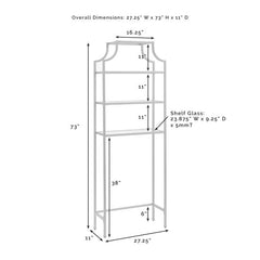 Crosley Aimee 27.25 Inch Space Saver - CF6202 - The Home Selection