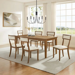 Crosley Alessia 7-piece Dining Table Set For 6 - KF20058BR-CR - The Home Selection