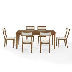 Crosley Alessia 7-piece Dining Table Set For 6 - KF20058BR-CR - The Home Selection