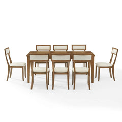 Crosley Alessia 9-piece Dining Table Set For 8 - KF20059BR-CR - The Home Selection
