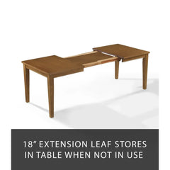 Crosley Alessia Dining Table - CF2017-BR - The Home Selection