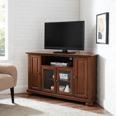 Crosley Alexandria Corner Tv Stand For 50+ Inch Tv - KF10006AMA - The Home Selection
