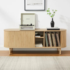 Crosley Ambrose Record Storage Media Console - CF1151-AH - The Home Selection