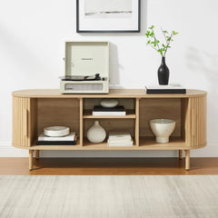 Crosley Ambrose Record Storage Media Console - CF1151-AH - The Home Selection