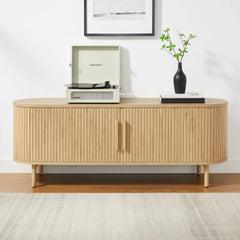 Crosley Ambrose Record Storage Media Console - CF1151-AH - The Home Selection