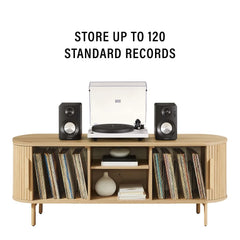 Crosley Ambrose Record Storage Media Console - CF1151-AH - The Home Selection