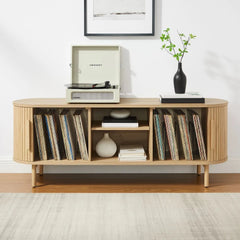 Crosley Ambrose Record Storage Media Console - CF1151-AH - The Home Selection