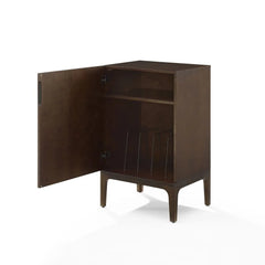 Crosley Asher Record Storage Stand - CF1141-BR - The Home Selection