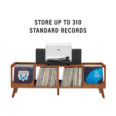 Crosley Asheville Low Record Storage Console - CF1149 - The Home Selection