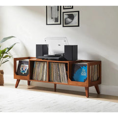 Crosley Asheville Low Record Storage Console - CF1149 - The Home Selection