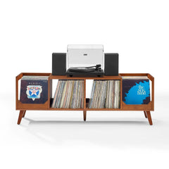 Crosley Asheville Low Record Storage Console - CF1149 - The Home Selection