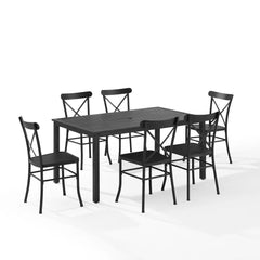 Crosley Astrid 7pc Outdoor Dining Set - KO70306MB - The Home Selection