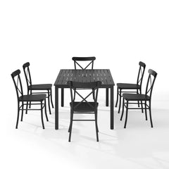 Crosley Astrid 7pc Outdoor Dining Set - KO70306MB - The Home Selection