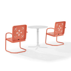 Crosley Azalea 3-piece Retro Outdoor Bistro Set - KO10023 - The Home Selection