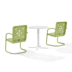 Crosley Azalea 3-piece Retro Outdoor Bistro Set - KO10023 - The Home Selection