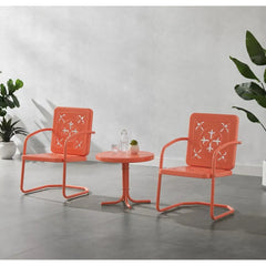 Crosley Azalea 3-piece Retro Outdoor Chair Set - KO10025 - The Home Selection