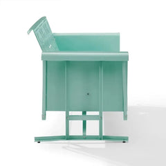 Crosley Azalea Retro Outdoor Sofa Glider - CO1034-AQ - The Home Selection