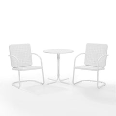 Crosley Bates 104 Inch 3pc Outdoor Metal Bistro Set - KO10009 - The Home Selection