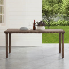 Crosley Bradenton Wicker Outdoor Dining Table - CO7241-WB - The Home Selection
