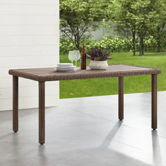 Crosley Bradenton Wicker Outdoor Dining Table - CO7241-WB - The Home Selection