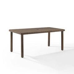 Crosley Bradenton Wicker Outdoor Dining Table - CO7241-WB - The Home Selection