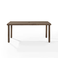 Crosley Bradenton Wicker Outdoor Dining Table - CO7241-WB - The Home Selection